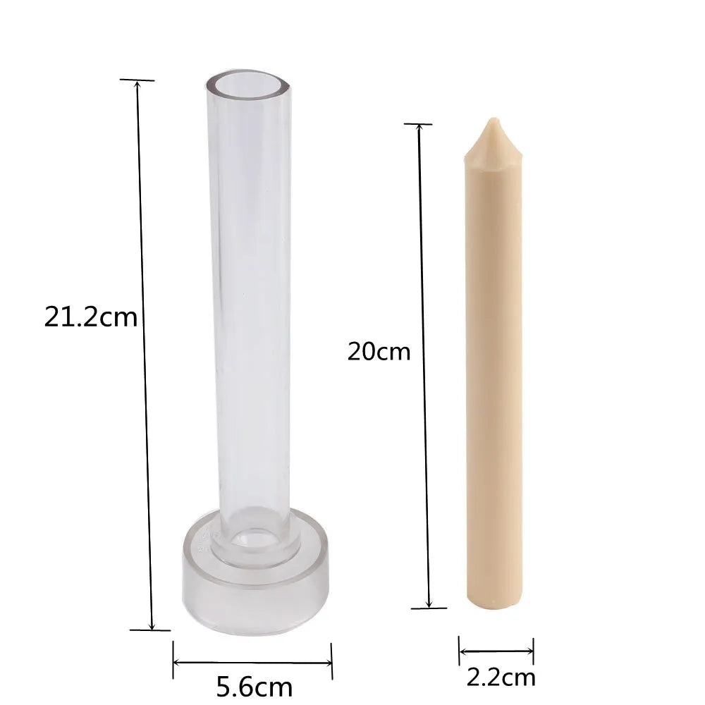 クラフト・DIY用|ハンドメイドキャンドル用 教会風円柱型
