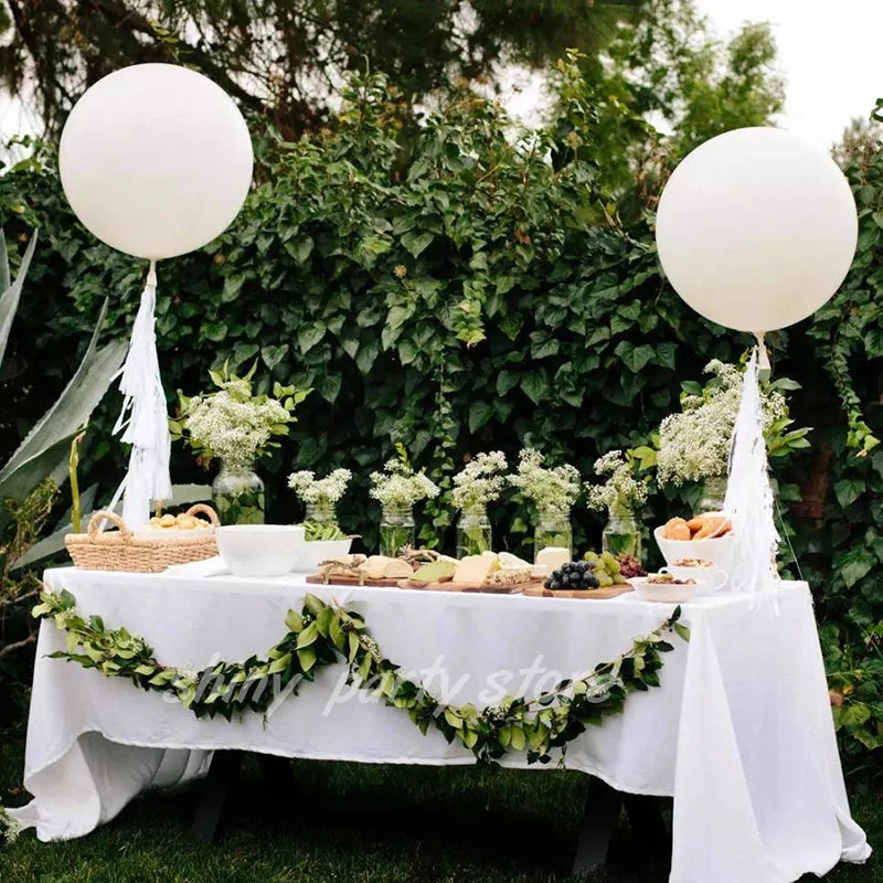 イベント・バルーン装飾 |ホワイトバルーンセット | 1~50個