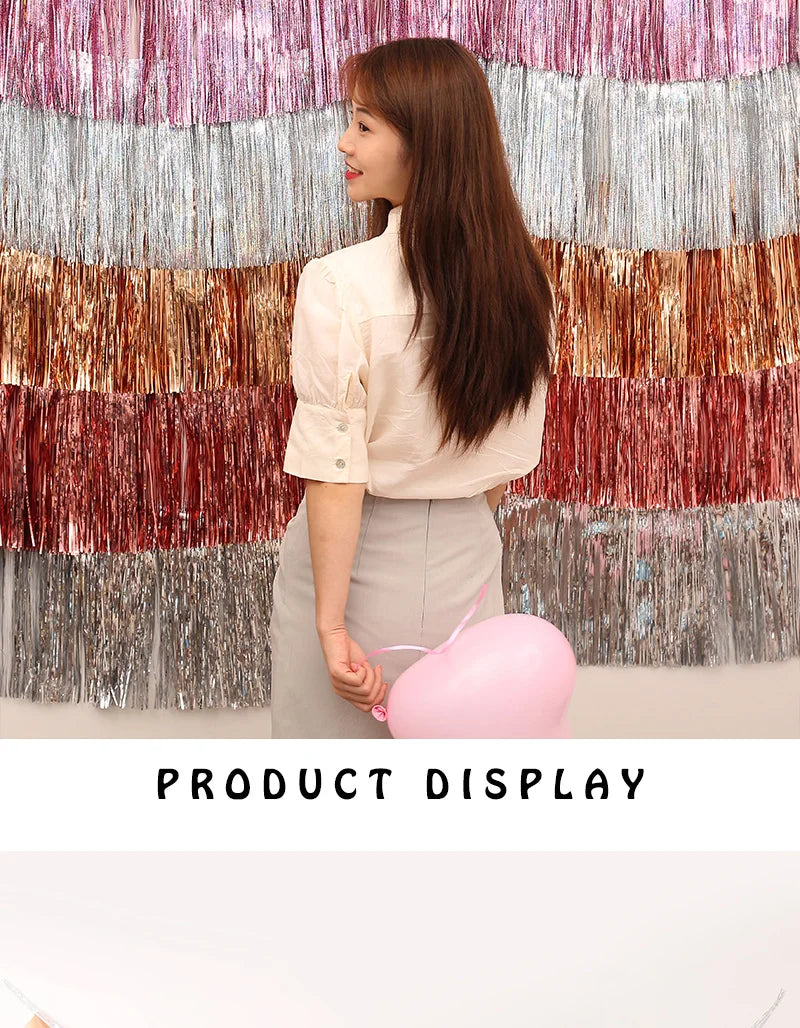 クリスマスガーランド|イベント・クリスマス装飾|プレミアムホイルガーランド2M 4層デコレーション