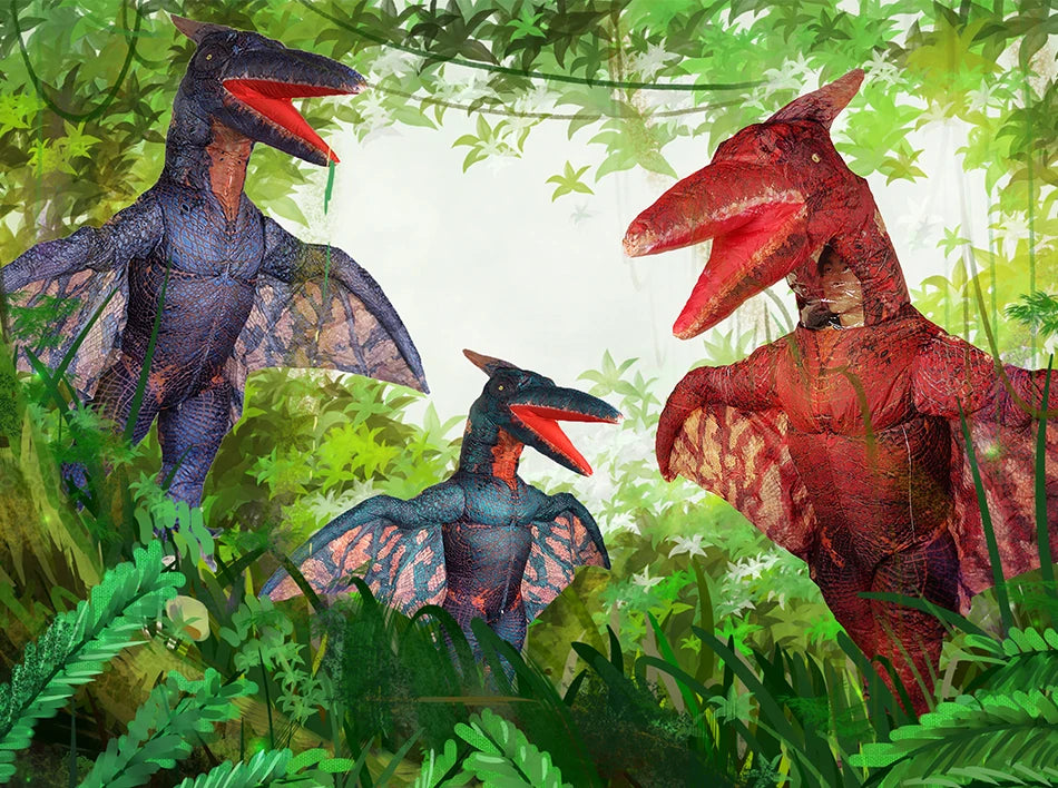 イベント・ハロウィングッズ|大人用 恐竜コスチューム(150-190cm)