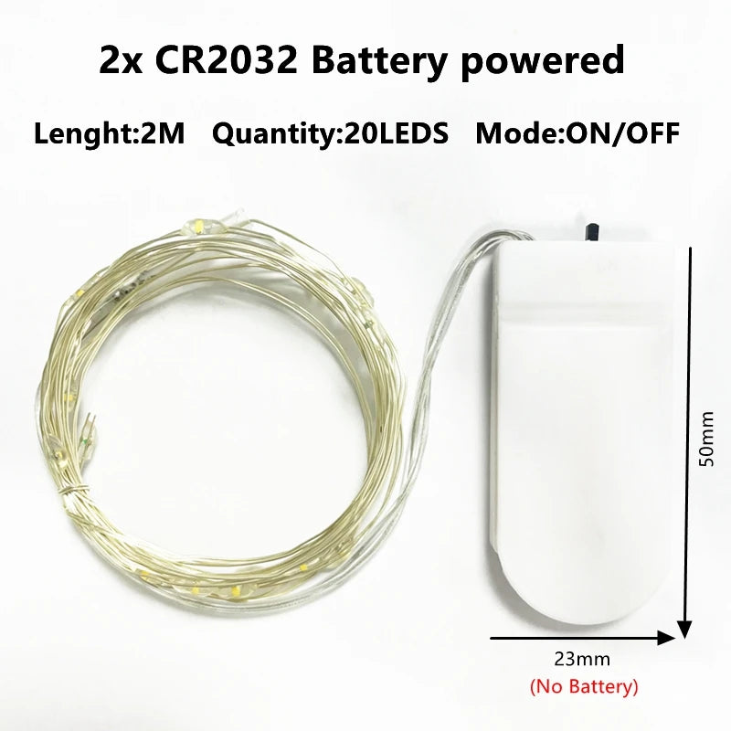 ドレープライト|イベント・クリスマス装飾|LEDストリングライト 銅線(1〜10m )