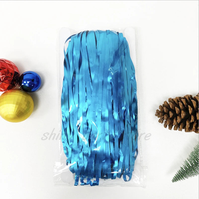 パーティー・インテリア用装飾 キラキラ!カラーカーテン 長さ2M メタリック