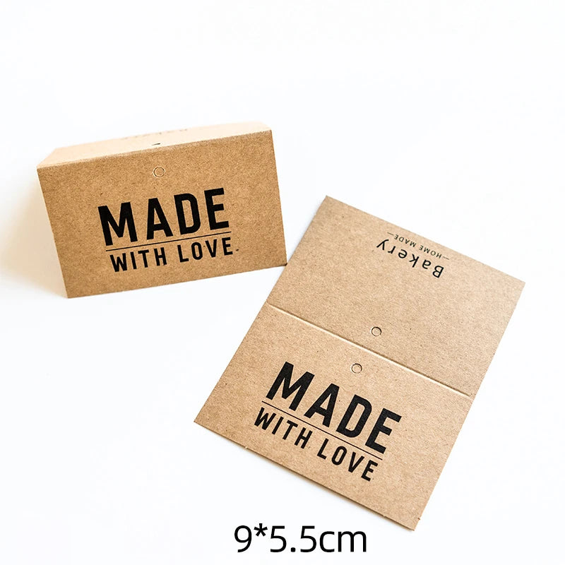 |イベント・ノベルティ用品 |自立式トースト袋・持ち手タグ 50枚セット