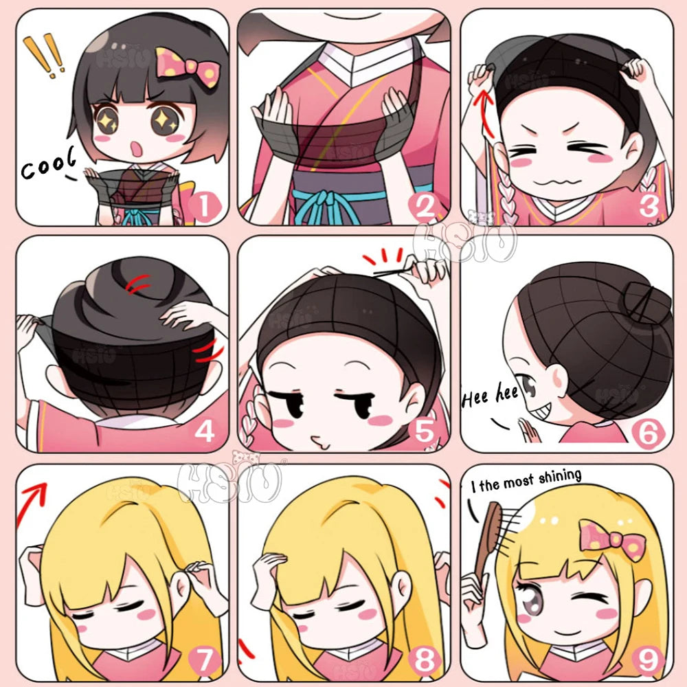 イベント・ハロウィングッズ|アニメキャラ風 ロングストレートコスプレ用ウイッグ(80c)