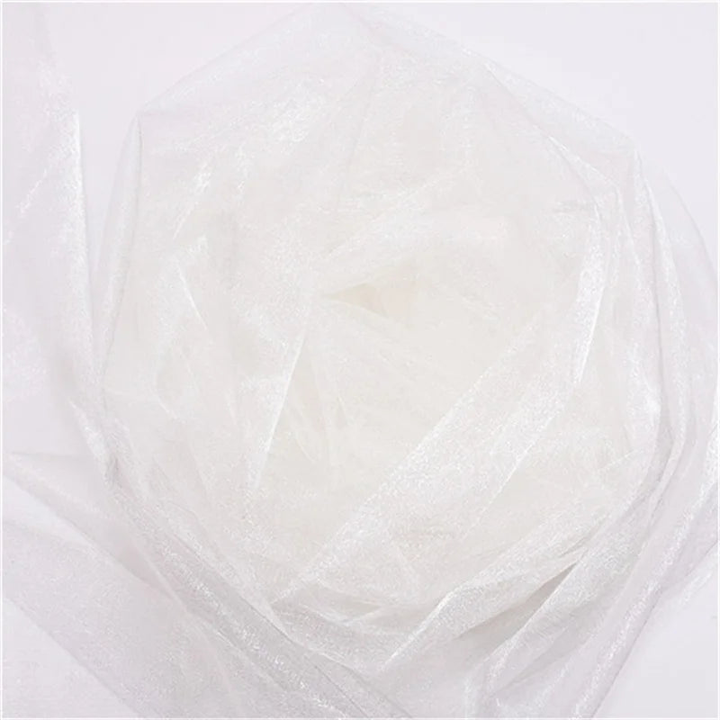 インテリア・パーティ装飾 | オーガンジー生地 | 全長5m/10m 豊富なカラー