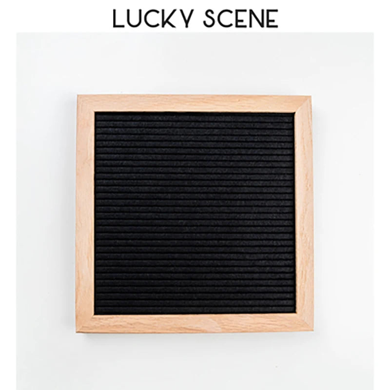 DIYフェルトメッセージボード 無垢材フレーム