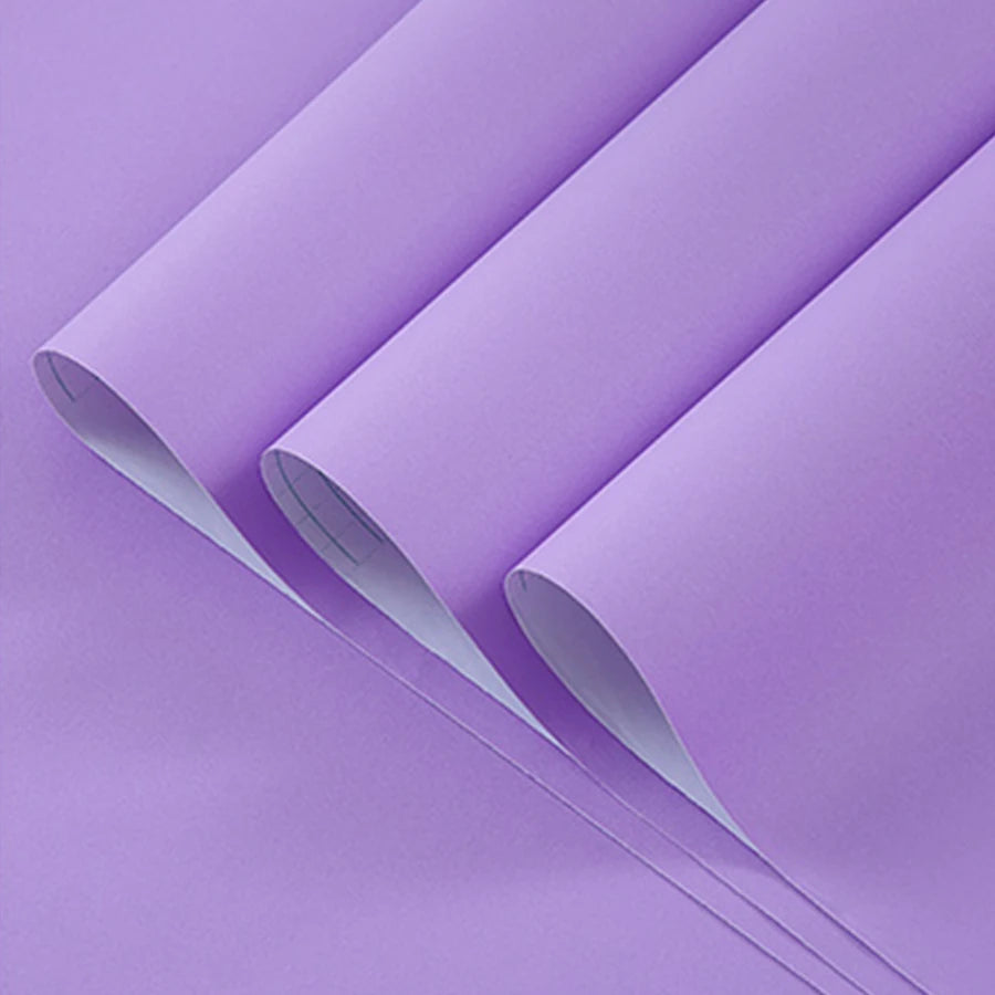 壁面装飾 壁紙単色カラーシート 40c幅 自己粘着性 防水仕様