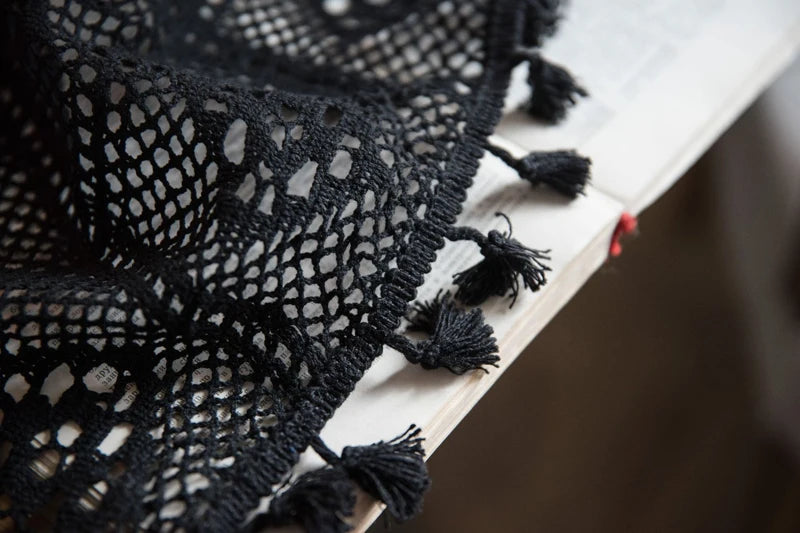 インテリア・パーティ装飾 | ヴィンテージ風かぎ針編みマルチクロス