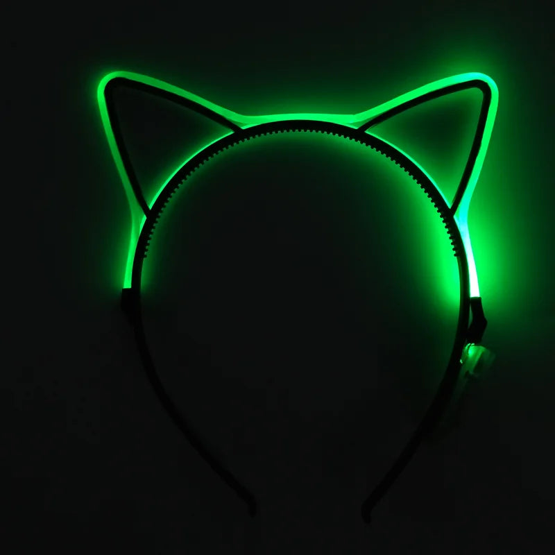 イベント・ハロウィングッズ|LED光るグッズいろいろ アクセサリー 猫耳 サングラス