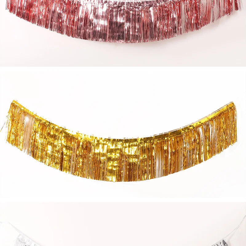 クリスマスガーランド|イベント・クリスマス装飾|プレミアムホイルガーランド2M 4層デコレーション