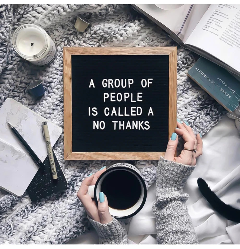 DIYフェルトメッセージボード 無垢材フレーム