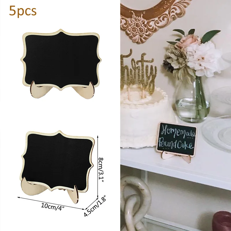 木製ミニ黒板 ウェディング・パーティーデコレーション