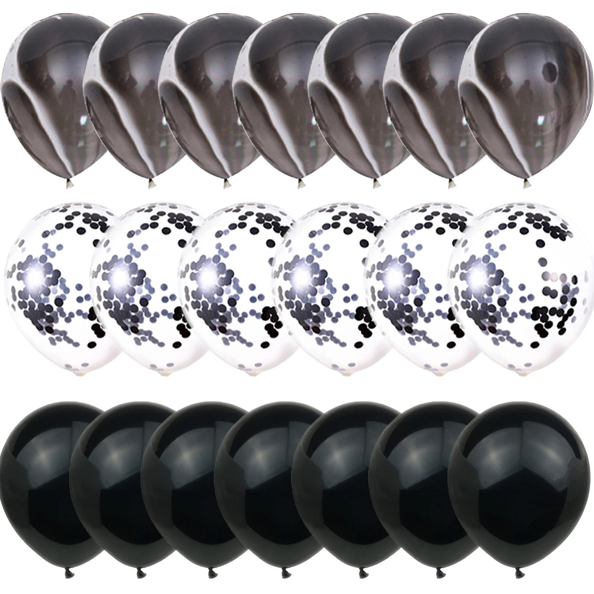 イベント・バルーン装飾 | メタリックカラーミックスバルーンセット | 10~40個