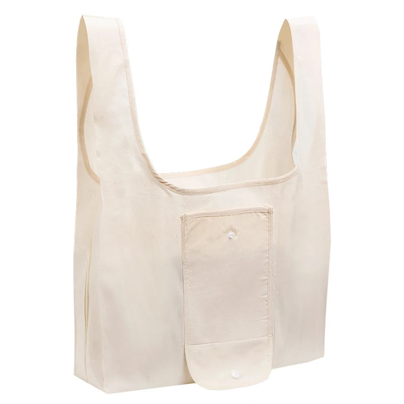 |ノベルティ用品 | 折りたたみ綿100%エコバック | 34×53c/38×58c