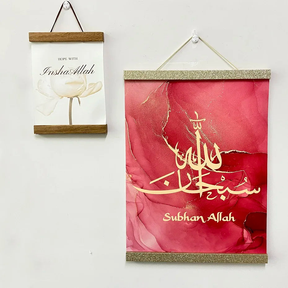 結婚式・インテリア装飾|パインウッドマグネットポスターハンガー