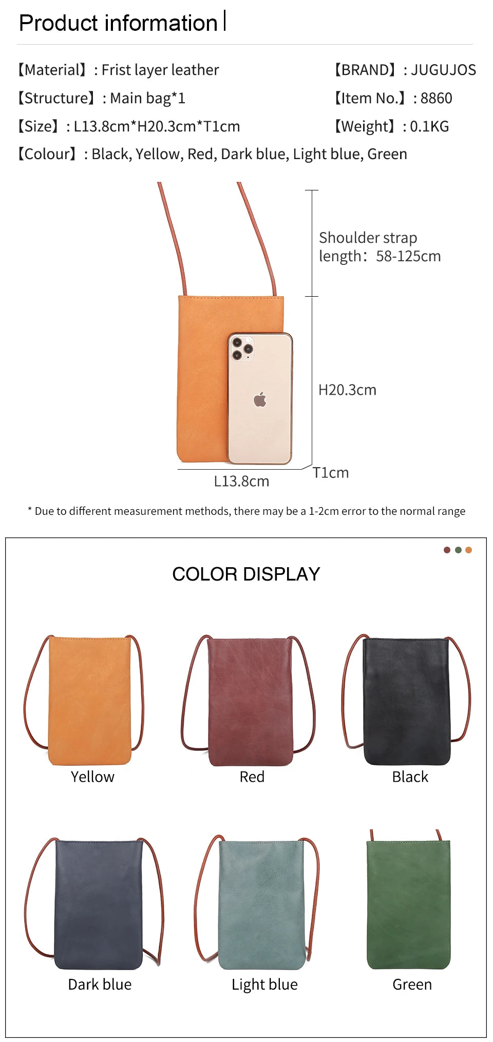 |イベント・ノベルティ用品 | 本革レディースショルダーバッグ |W13.8×H20.3×D1㎝