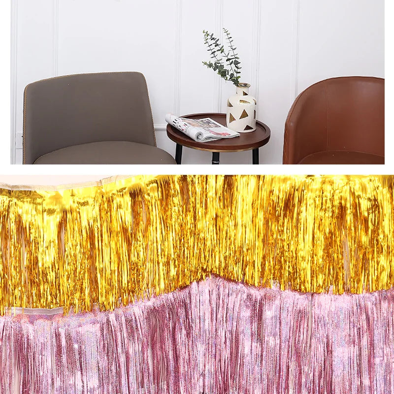 クリスマスガーランド|イベント・クリスマス装飾|プレミアムホイルガーランド2M 4層デコレーション