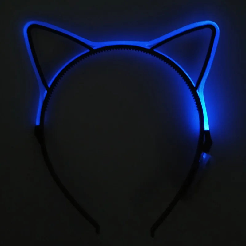 イベント・ハロウィングッズ|LED光るグッズいろいろ アクセサリー 猫耳 サングラス