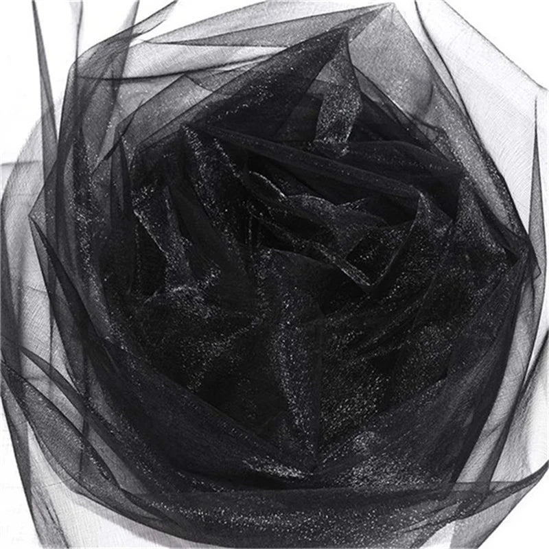 インテリア・パーティ装飾 | オーガンジー生地 | 全長5m/10m 豊富なカラー