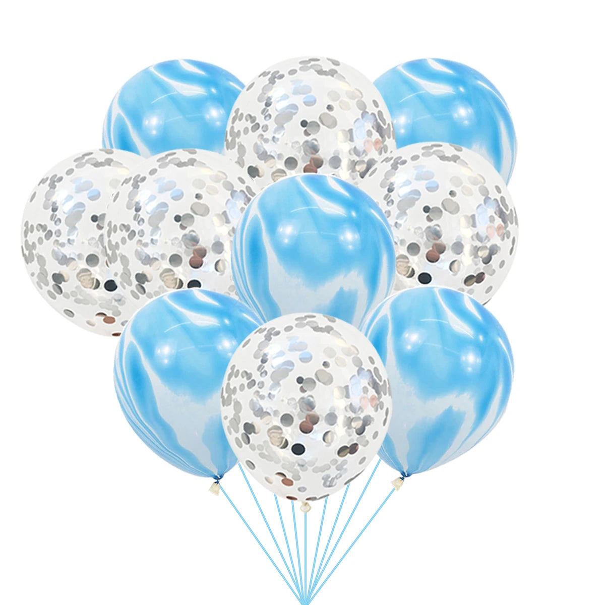 イベント・バルーン装飾 | メタリックカラーミックスバルーンセット | 10~40個