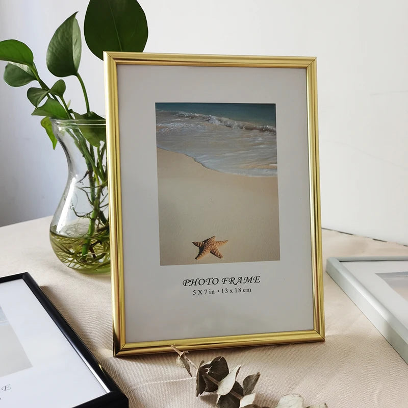 結婚式・インテリア装飾|壁掛け用アルミ製小型フォトフレーム