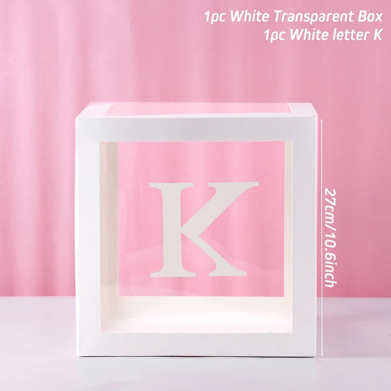 【イベント用デコレーションアイテム】レターバルーンボックス (A~Z)