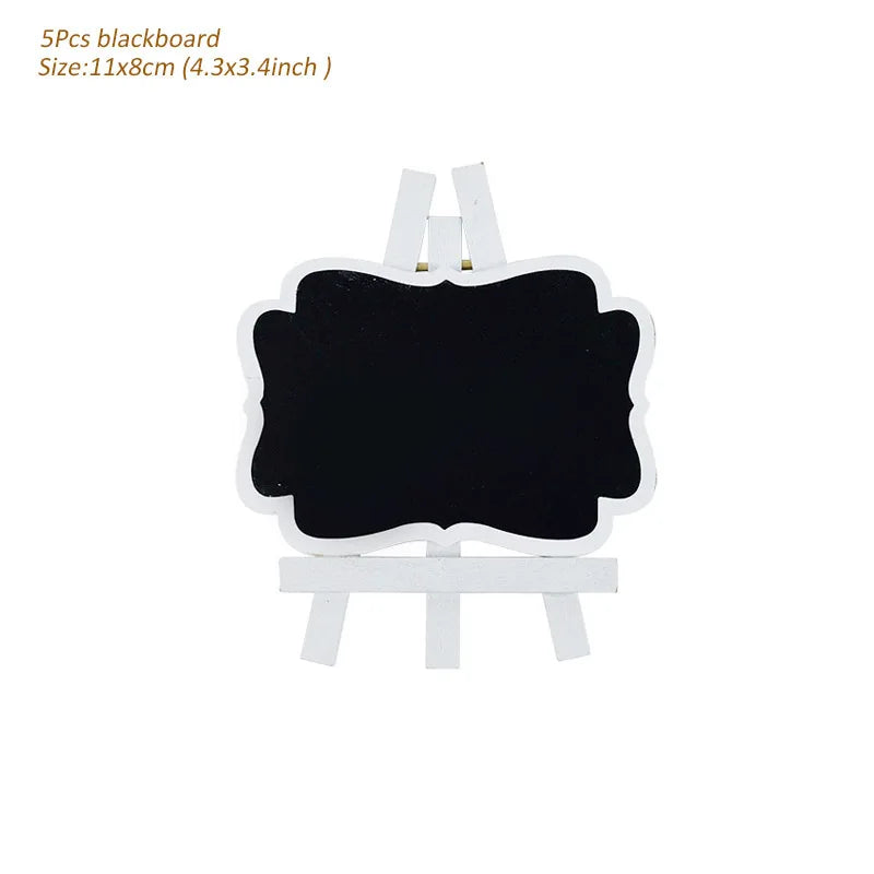 木製ミニ黒板 ウェディング・パーティーデコレーション