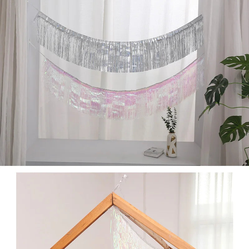 クリスマスガーランド|イベント・クリスマス装飾|プレミアムホイルガーランド2M 4層デコレーション