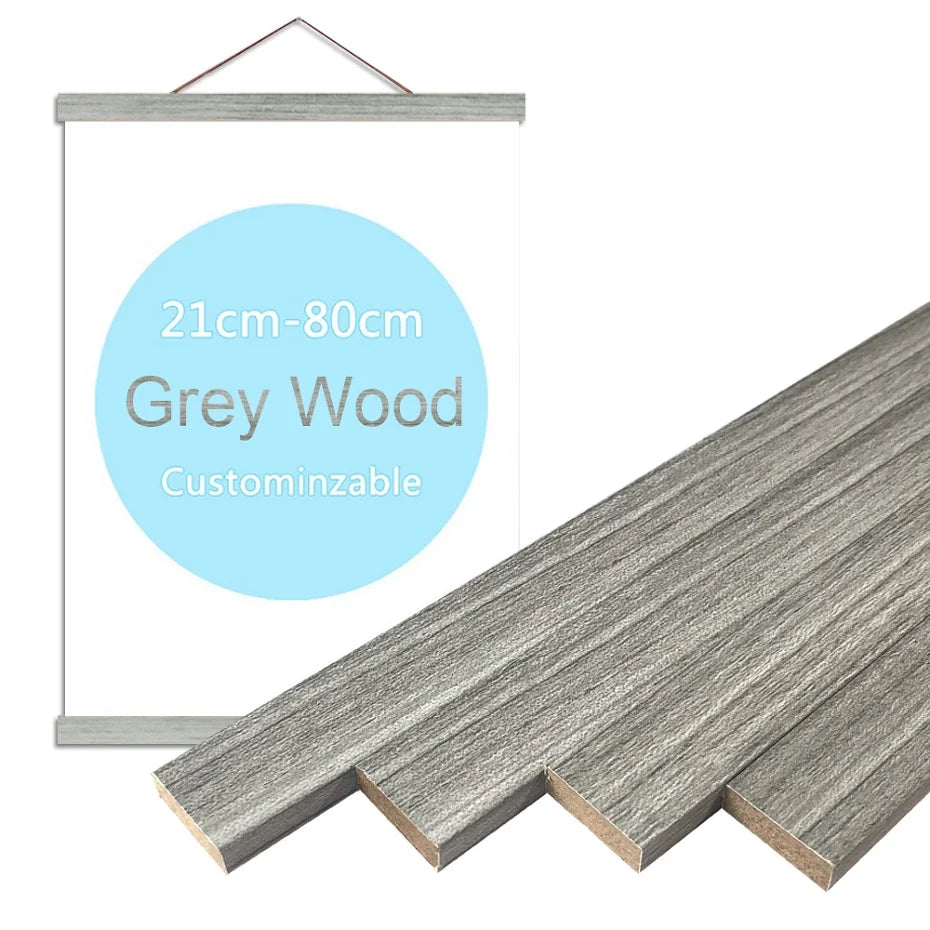 結婚式・インテリア装飾|パインウッドマグネットポスターハンガー