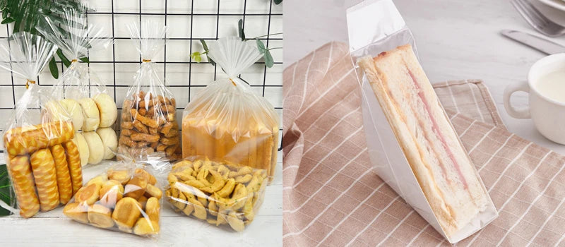 |ノベルティ用品 | 透明窓付きクラフトバッグ 50枚入