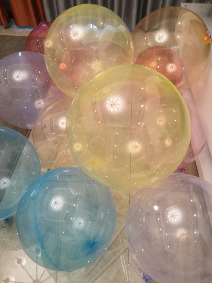 カラフルクリスタルバブルバルーン5個セット