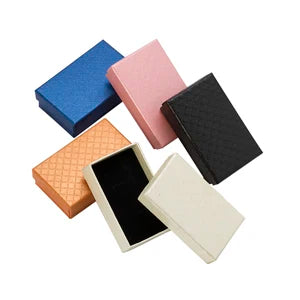 ノベルティ用品|ジュエリー用ギフトボックス 10個セット| W8xH2.5xD5cm