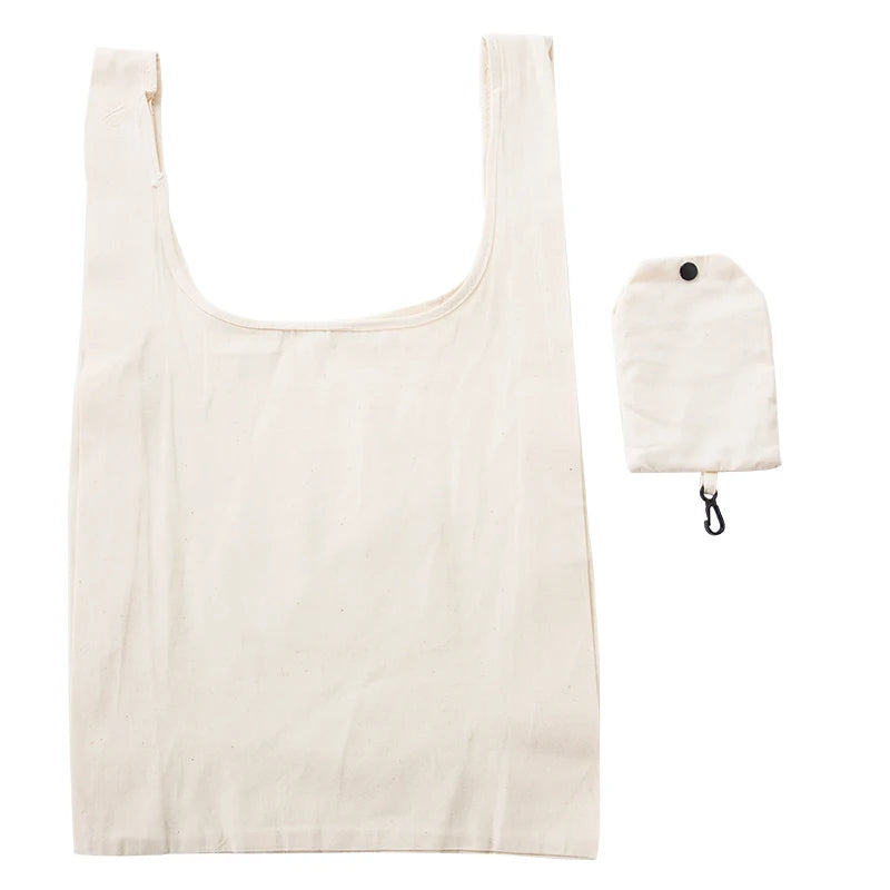 |ノベルティ用品 | 綿100%折りたたみエコバック | 35×52c