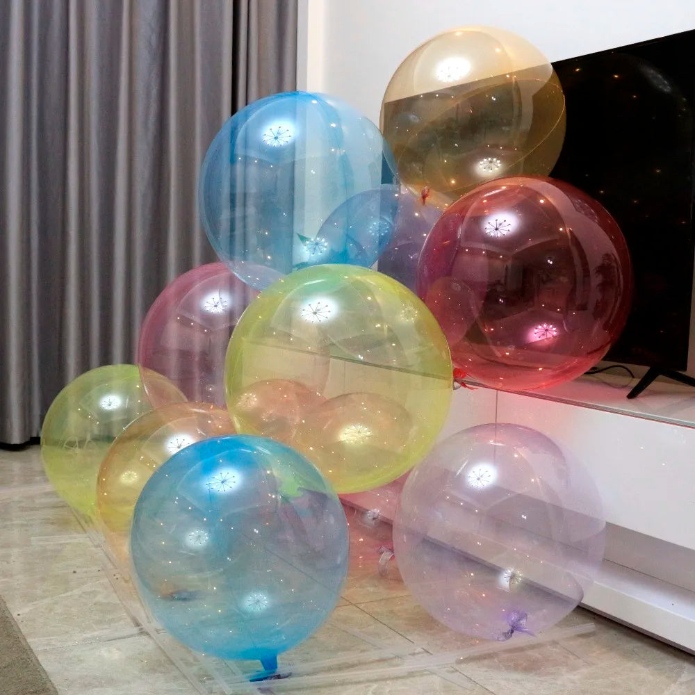 カラフルクリスタルバブルバルーン5個セット