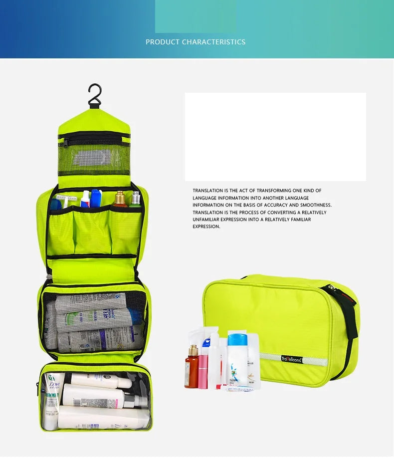 |イベント・ノベルティ用品 | 旅行用 多機能 小分け収納バック | W24×H15×D10cm