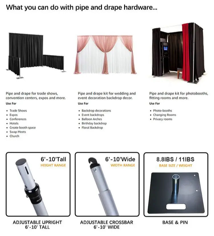 イベント装飾用 デコレーションスタンド用連結パーツ 創作自由