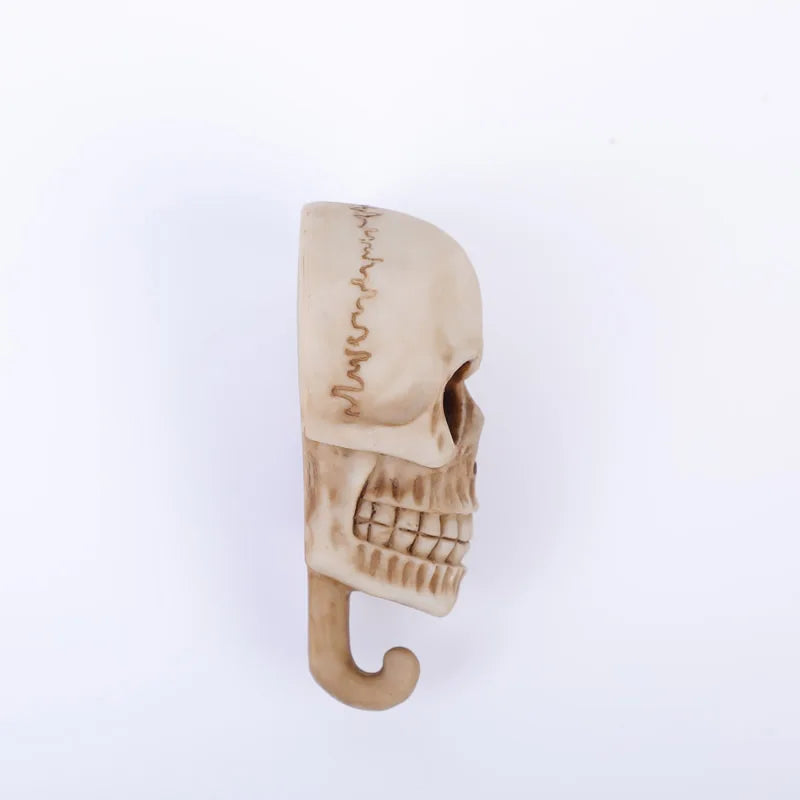 イベント・ハロウィングッズ|スカル彫刻キー収納フック