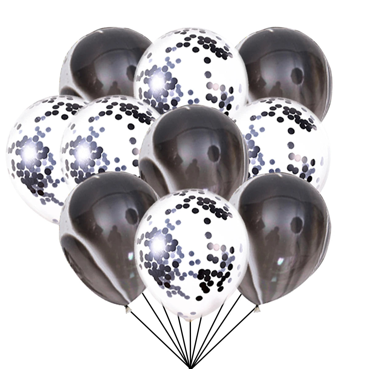 イベント・バルーン装飾 | メタリックカラーミックスバルーンセット | 10~40個