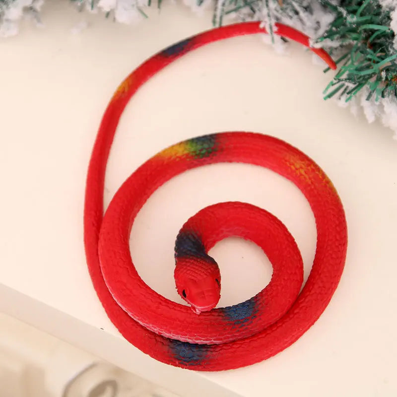 イベント・ハロウィングッズ|70cm ゴム製 模造ヘビ おもちゃ