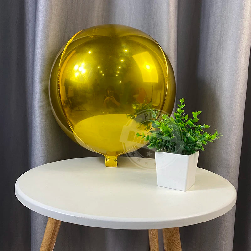 ローズゴールド 4D ホイルバルーン 18/22/32インチ