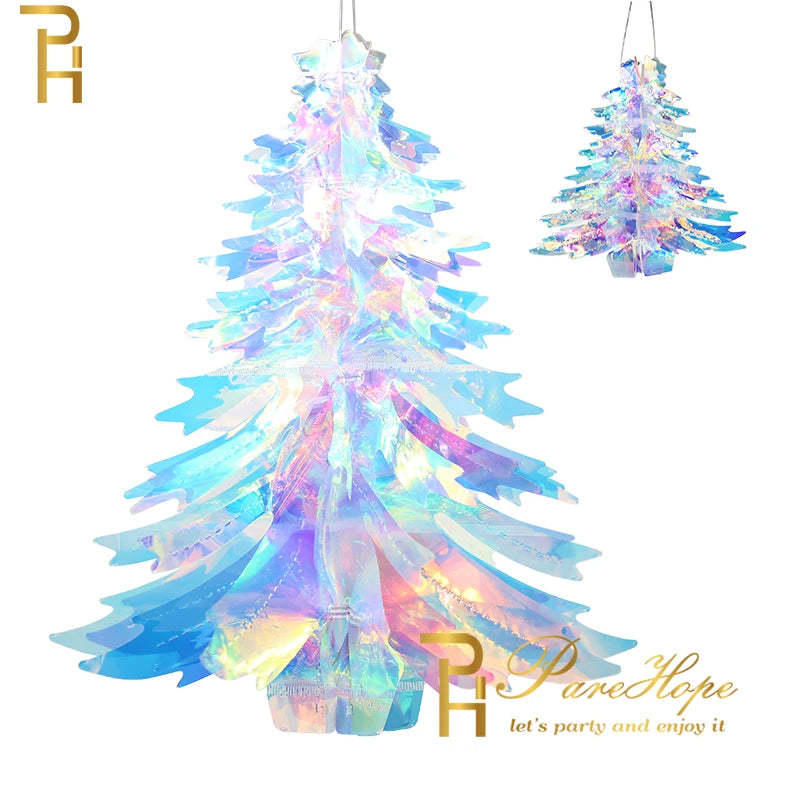 オーロラカラー天井飾り吊り下げセット・パーティー・イベント用デコレーションアイテム