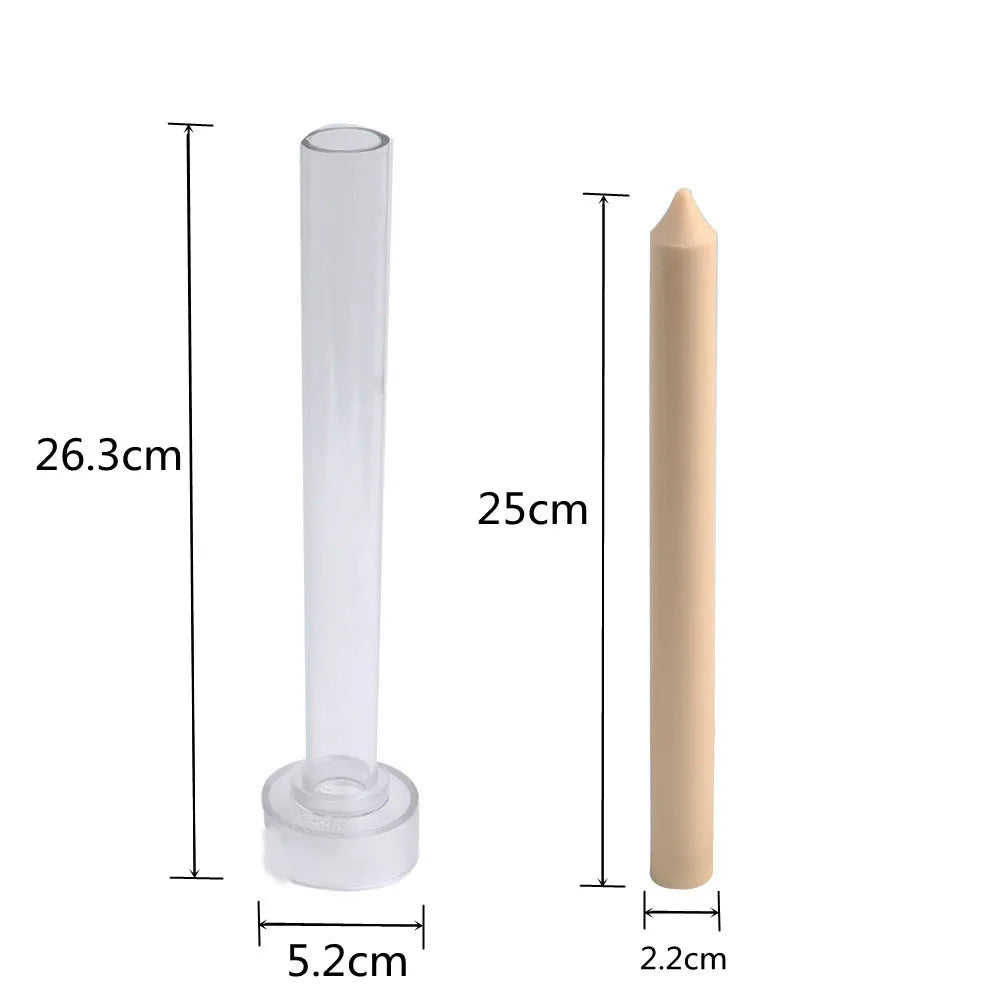 クラフト・DIY用|ハンドメイドキャンドル用 教会風円柱型