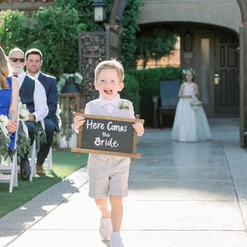 木製ミニ黒板 ウェディング・パーティーデコレーション