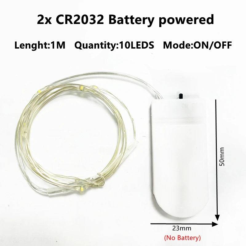 ドレープライト|イベント・クリスマス装飾|LEDストリングライト 銅線(1〜10m )