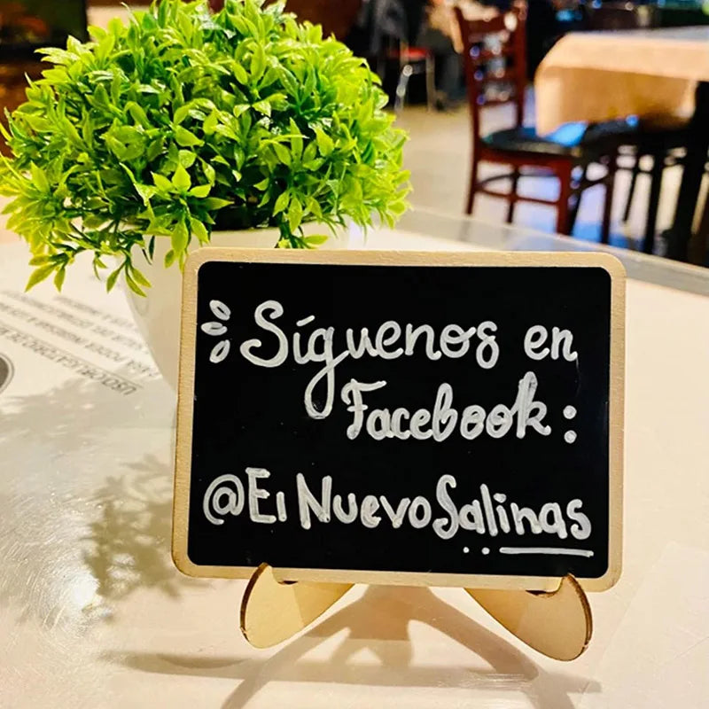 木製ミニ黒板 ウェディング・パーティーデコレーション