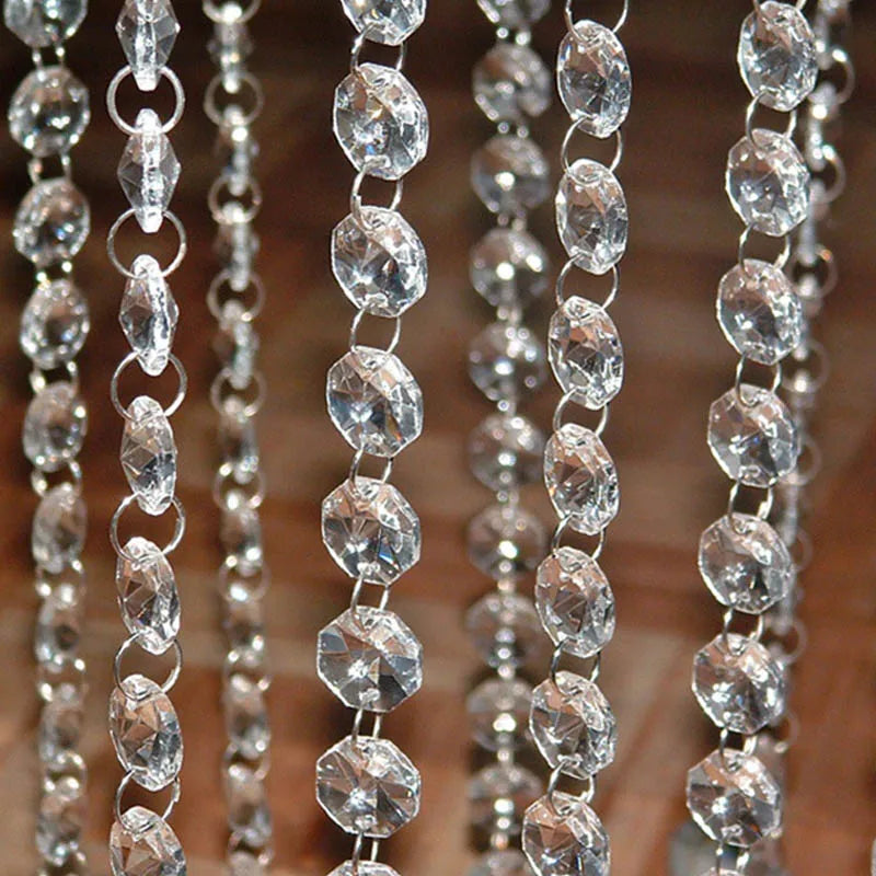 パーティー・インテリア用装飾 クリスタルビーズカーテン インテリア・イベント用