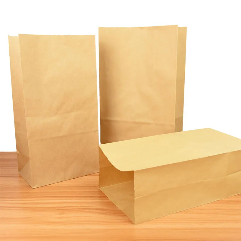 |ノベルティ用品 | クラフト紙製 紙袋バッグ 10枚入
