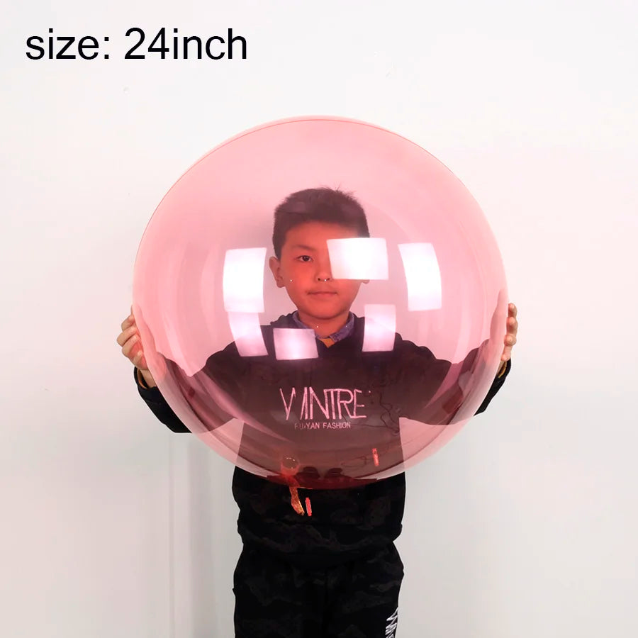 カラフルクリスタルバブルバルーン5個セット