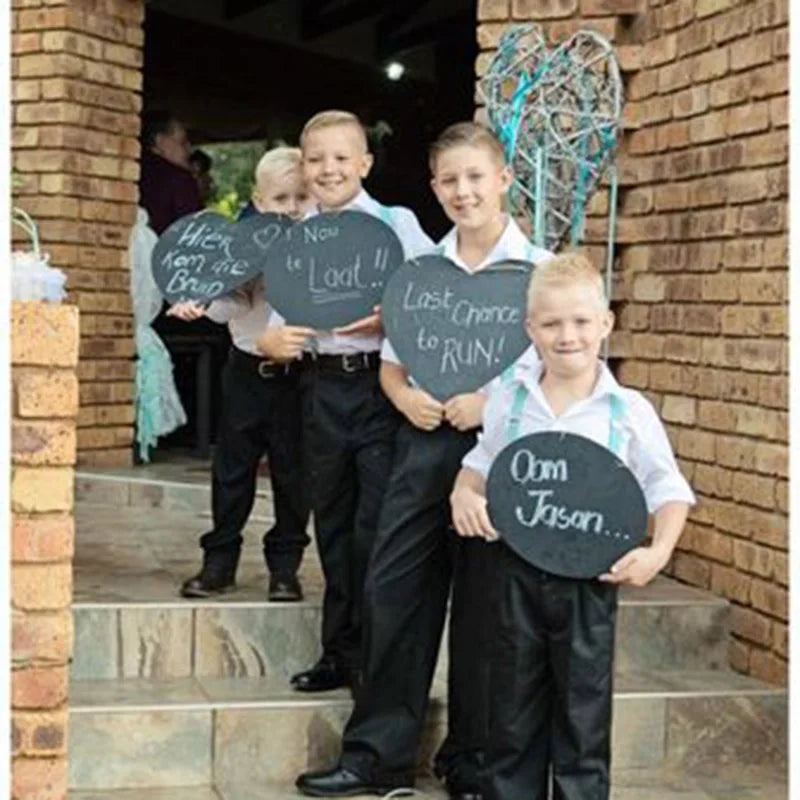 木製ミニ黒板 ウェディング・パーティーデコレーション