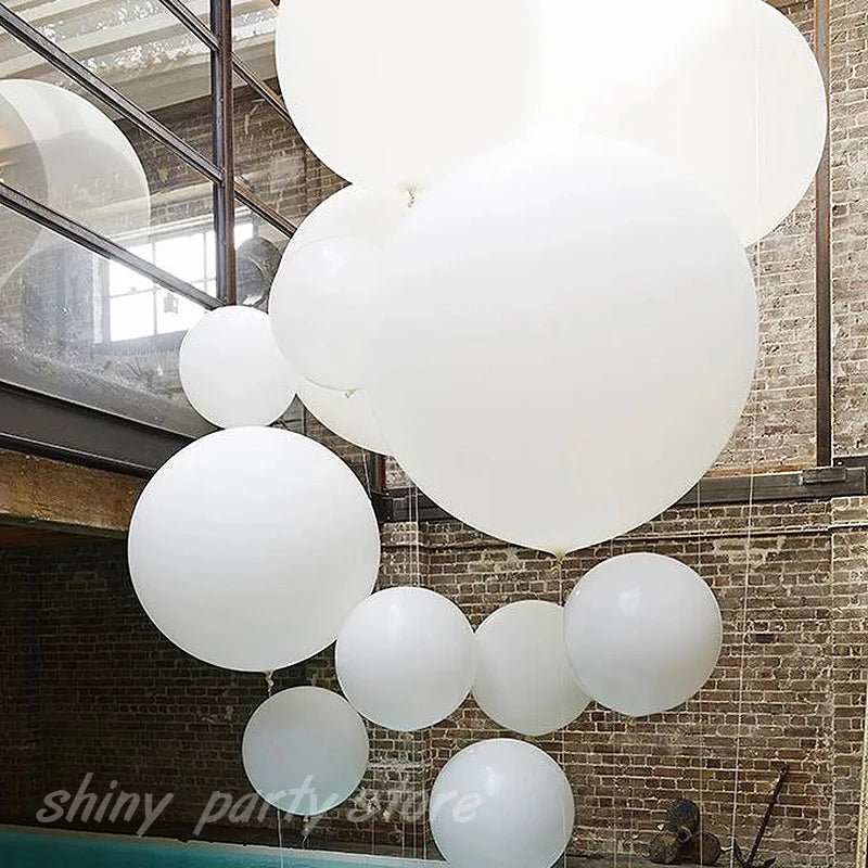 イベント・バルーン装飾 |ホワイトバルーンセット | 1~50個